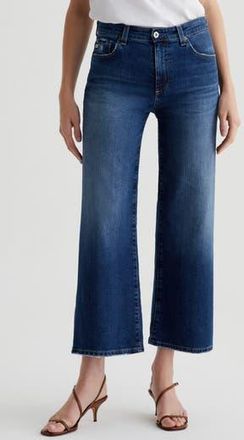 AG - Adriano Goldschmied Saige Mid Rise Ankle Wide Leg Jeans in 7 Years La Jolla at Nordstrom Rack, Size 33
