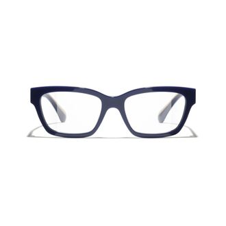 Chanel Dames, Accessoires, Blauw, Maat: 52 MM