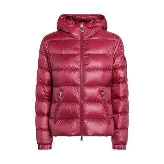 Moncler Down Jackets, female, Red, Size: S Glesse Jacket