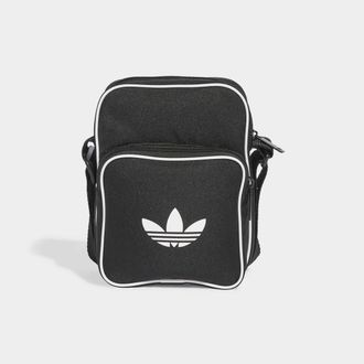 adidas Sporttasche ADIDAS ORIGINALS ADICOLOR SIB, Damen, schwarz-weiss (schwarz, wei&szlig;), Obermaterial: 100% Polyester, Taschen Sporttasche, aus Polyester-Twil