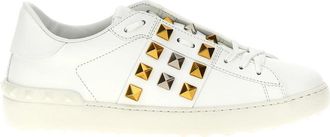 Valentino Garavani Rockstud Untitled Sneakers - Heren - Sneakers - Wit - 42 EU - Leer - Schoenen