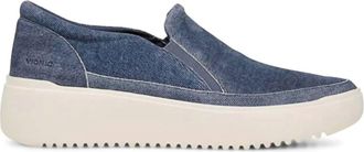 Vionic Womens Kearny Shoes In Denim Blue