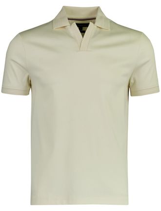 Tommy Hilfiger Poloshirt V-hals Tommy Hilfiger creme