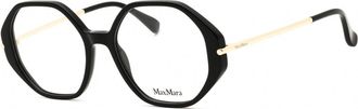 Max Mara MM5005 001 Shiny Black 54mm