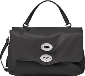 Zanellato Black Postina Small Satchel