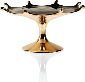 Lunares Splash Cakestand in Gold With Graphite at Nordstrom