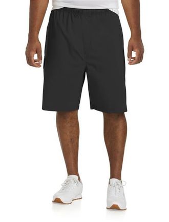 Reebok Performance Ripstop Cargo Shorts in Black at Nordstrom, Size 1X Big