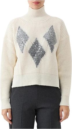 Le Tricot Perugia Dolcevita in lana - Dames - Coltruien - Veelkleurig - M - Wol - Truien & Vesten