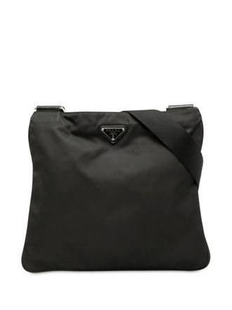 Prada 2013-2025 Tessuto Zip Top crossbody bag - Black