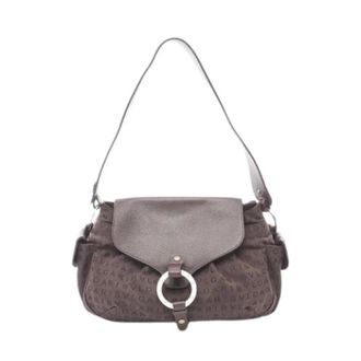 Bulgari Pre-owned Shoulder Bags, female, Brown, Size: ONE SIZE Pre-owned Vintage Shoulder Bag