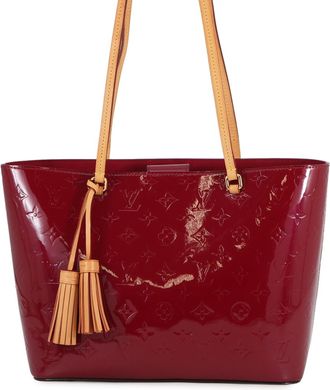 Louis Vuitton Monogram Vernis Magenta Monogram Vernis Handbag Tote Bag (Pre-Owned)