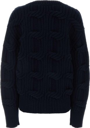 Stella McCartney Womens Jumper Navy Wool