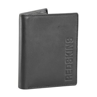Redskins Randy Leren Portemonnee - Heren - Portefeuilles - Zwart - ONE Size - Leer - Accessoires