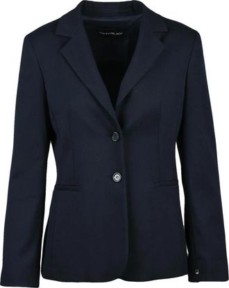 Pennyblack Jassen, Dames, Blauw, XL, Leer, Teutone Blazer