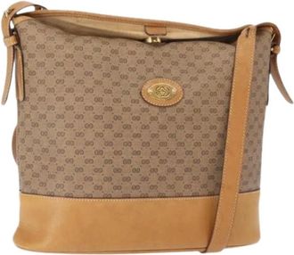 Gucci Pre-owned Cross Body Bags, female, Beige, Size: ONE SIZE Pre-owned Plastic Cross Body Bag