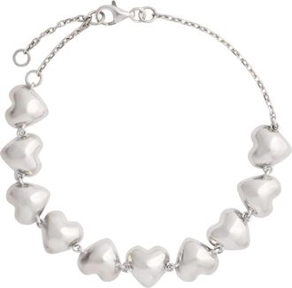 Ami Necklaces, female, Gray, ONE SIZE, Heart Symbol Silver Jewellery Collection