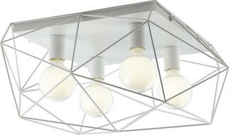 Luce-Ambiente-Design Abraxas Ceiling Light in White Metal