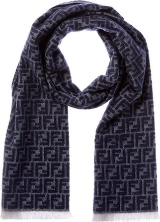 Fendi Fendi Ff Wool Scarf