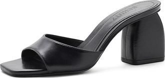 Schutz Leena Womens Sandals Black : 10.5 M, Leather