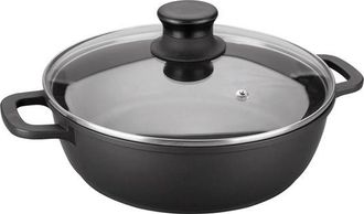 Lacor Cazuela Baja Alum Fundido Con Tapa 28 Cm-induccion - 25827