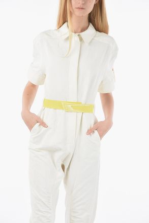 Stella McCartney Jumpsuit a Maniche Corte con Cintura Elastica Stella McCartney