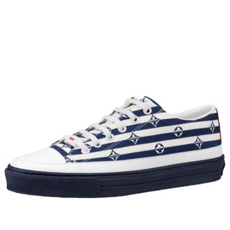 Louis Vuitton (WMNS) LOUIS VUITTON Stellar Sneakers White Navy 1A7U57