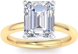 SuperJeweler Superjeweler 14K 4.00 Ct. Tw. Lab-Grown Diamond Ring