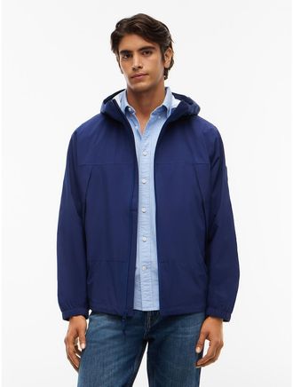 Tommy Hilfiger Mens TH Performance Hooded Jacket - Preppy Navy - XXXL