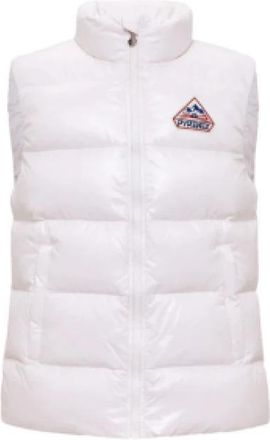 Pyrenex Mouwloze gewatteerde jas - Heren - Bodywarmers - Wit - XS - Leer - Fitness