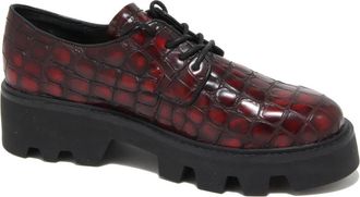 Ash Cocco Print Instap Schoenen - Dames - Veterschoenen - Rood - 39 EU - Schoenen