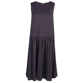 Apuntob Jersey Midi Dress - female - Apuntob - Knitted Dresses - Black - M - Dresses