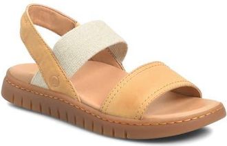 B&oslash;rn Amabel Sandal in Yellow Leather at Nordstrom, Size 10