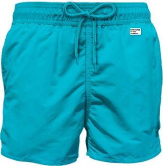 MC2 Saint Barth Lighting 58 Petroleum PNT Zwemkleding - Heren - Strandmode - Blauw - L - Polyester - Badmode