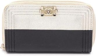 Chanel Pre-owned Wallets, female, Beige, Size: ONE SIZE Pre-owned Leather wallets