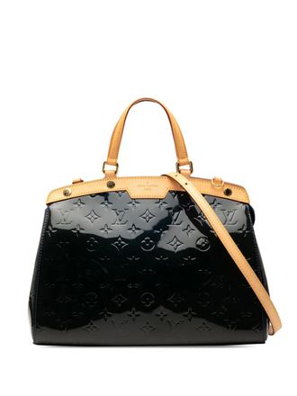 Louis Vuitton 2013 Monogram Vernis Brea MM satchel - Blue
