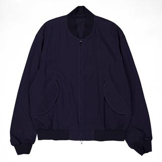 Emporio Armani Viscose-Nylon Blouson Jacket