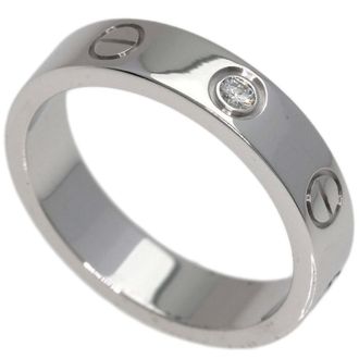 Cartier White Gold (18K) Band Ring (Pre-Owned)