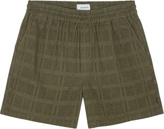 Les Deux Casual Shorts - Heren - Korte Broeken - Groen - M - Katoen - Korte Broeken