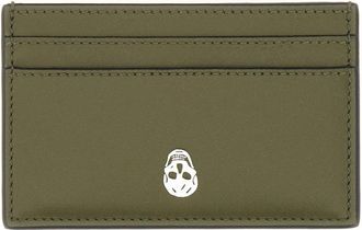 Alexander McQueen Card Holder Skull-Uomo