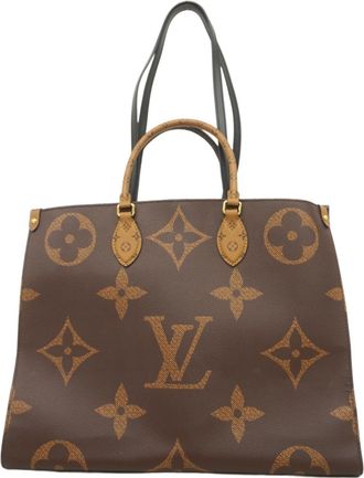 Louis Vuitton Brown Tote Bag (Pre-Owned)