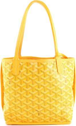 Goyard Anjou Reversible Tote Coated Canvas Mini