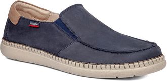 Callaghan Mens Sostenible Leather Loafer In Navy
