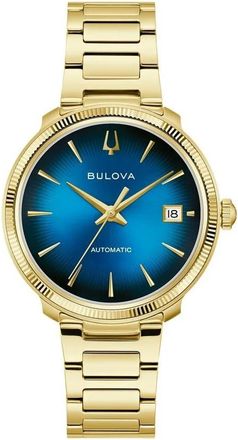 Bulova Automatic Blue Dial Mens Watch 97B247