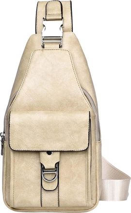 Generic Womens Cross-Body Bags Cross Body Bag Women for Work, Office Stylish Beach Handmade Paper Rope Woven Hollow Messenger Bag for Commute & Travel