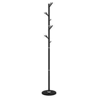 vidaXL Perchero De Hierro Con Recubrimiento En Polvo Negro 175 Cm Vidaxl