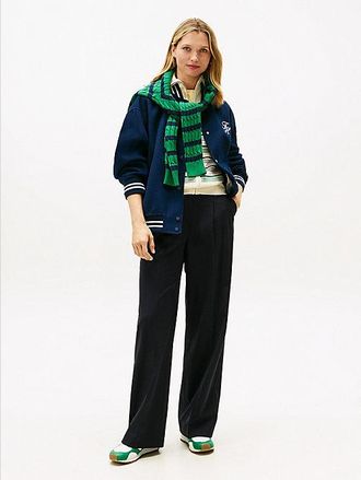 Tommy Hilfiger Pantal&oacute;n atemporal de pernera ancha