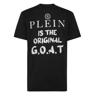 Philipp Plein Heren, Tops, Zwart, Maat: 3XL Katoen