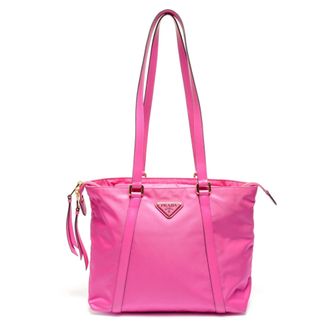 Prada Pink Nylon Tote Bag (Pre-Owned)