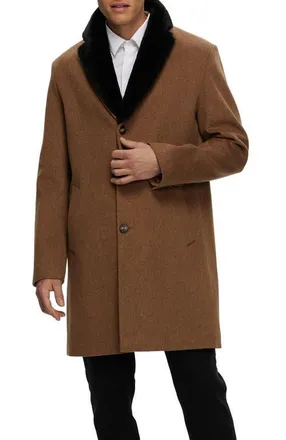 Gorski Loro Piana Wool Coat in Camel at Nordstrom, Size X-Large
