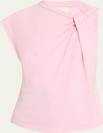 Isabel Marant Nayda Twisted Sleeveless T-Shirt